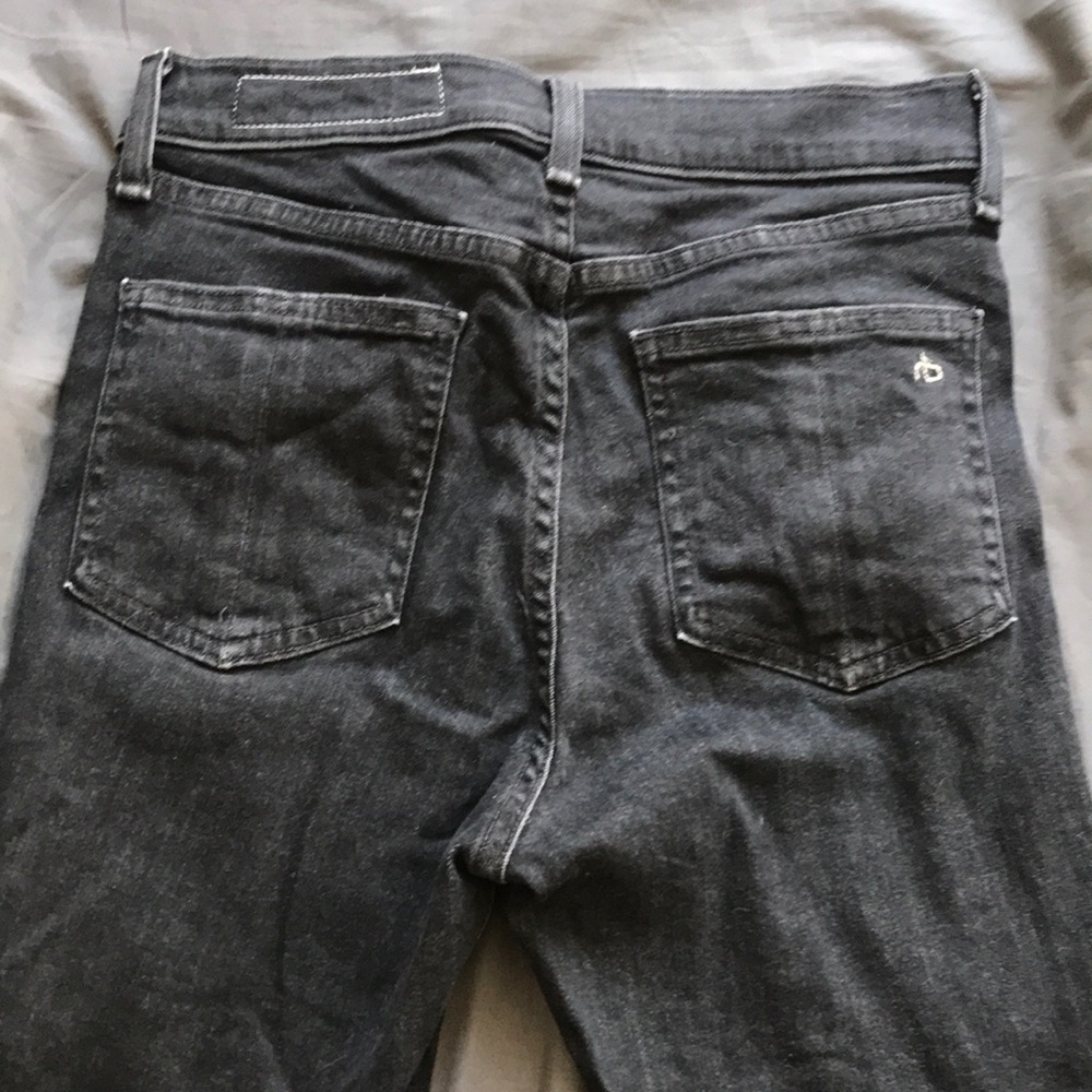 Rag & Bone High Rise Ankle Skinny
